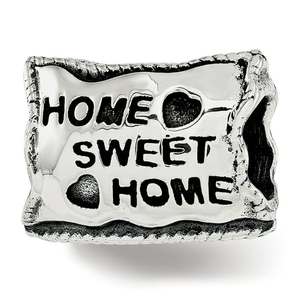 Sterling Silver Reflections House Bead Sterling Silver Reflections House Bead